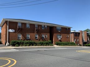 Belleville apartment for rent - an apartment building on the corner of a street