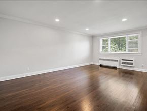 Montclair apartment for rent - a living room with a hard wood floor and a window