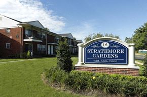 Aberdeen apartment for rent - the sign in front of an apartment building