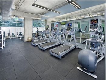 Fully equipped fitness center