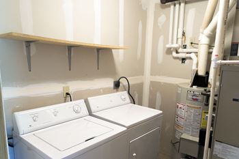 Washer/dryer included