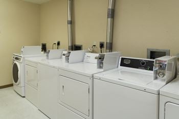 On-site laundry facilities