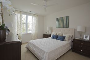 Haverstraw apartment for rent - a bedroom with a large bed and a window