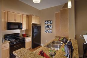 Los Angeles apartment for rent - NOHO Senior Arts Colony North Hollywood, CA Model Kitchen