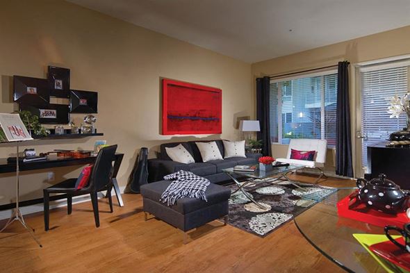 Los Angeles apartment for rent - NOHO Senior Arts Colony North Hollywood, CA Model Living Room
