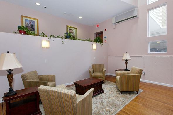 New Bedford apartment for rent - a living room with chairs and a table