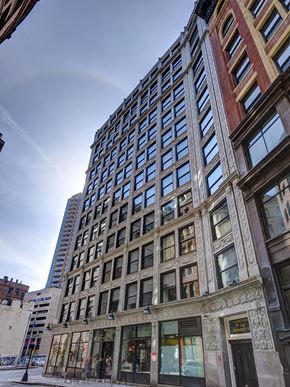 Boston apartment for rent - a tall building with a street in front of it