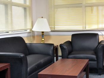 Multiple lounge spaces