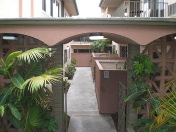 Lush landscaping