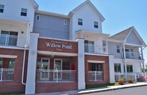 Perth Amboy apartment for rent - the building where the willow pond is located