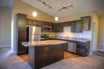 Large kitchen islands