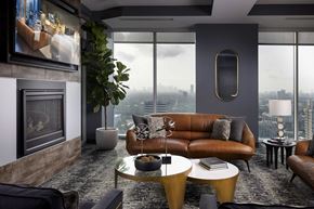 Houston apartment for rent - Apartments near galleria houston - SkyHouse River Oaks SkyLounge