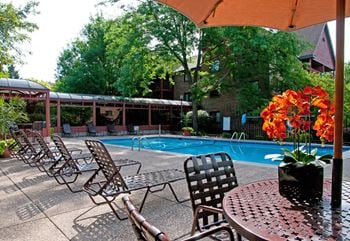 Heated outdoor pool