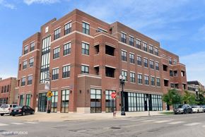 Chicago apartment for rent - a large brick building on the corner of a street