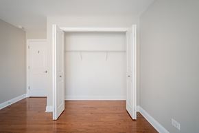 Evanston apartment for rent - Bedroom Closet Space - #101