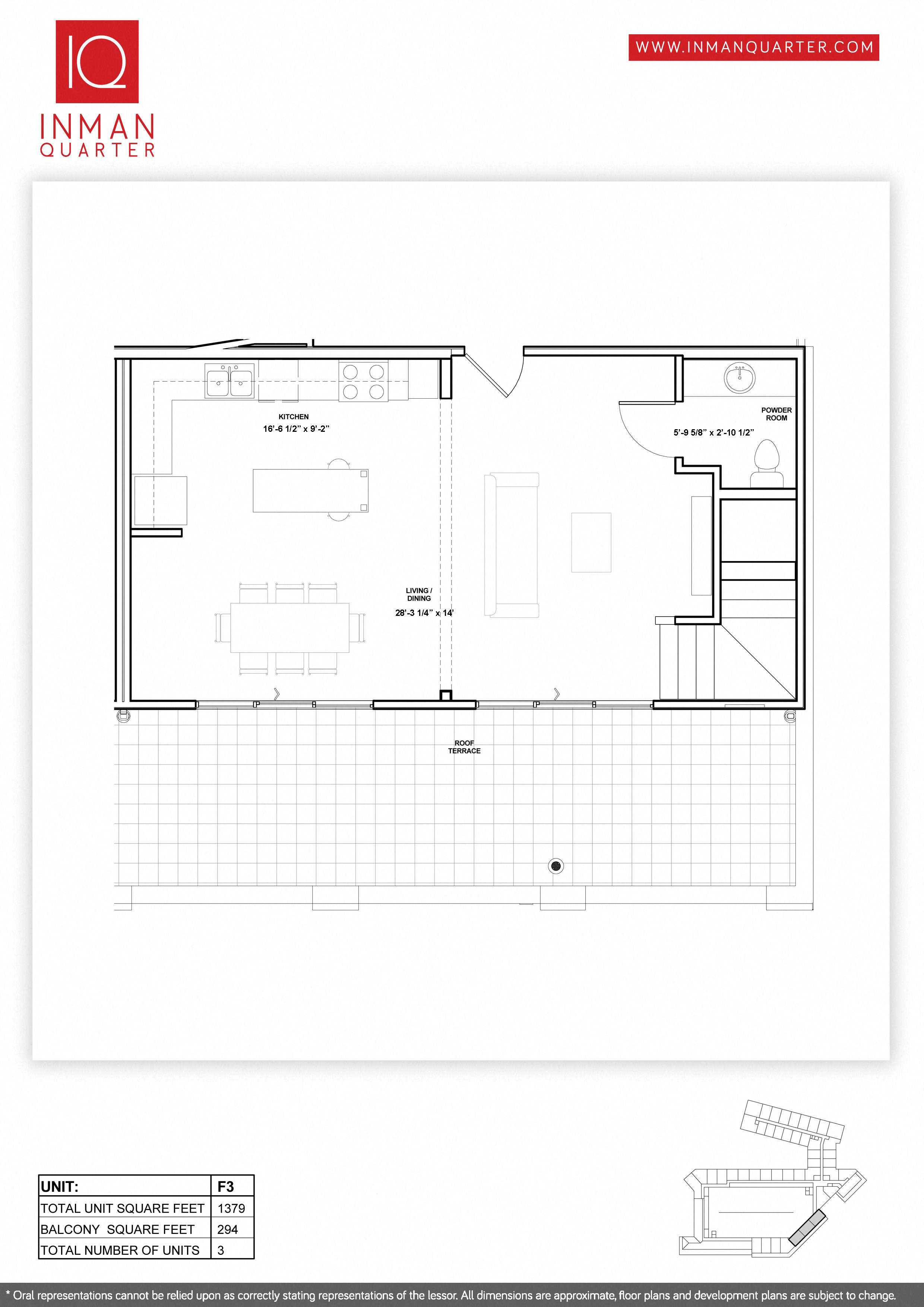 Floor plan for 2 beds, 2 baths, 1379 sqft