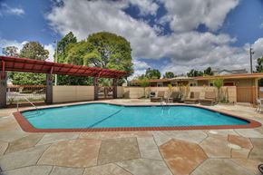 Sunnyvale apartment for rent - Swimming Pool with Lounge Seating at 720 North Apartments, Sunnyvale, CA, 94085
