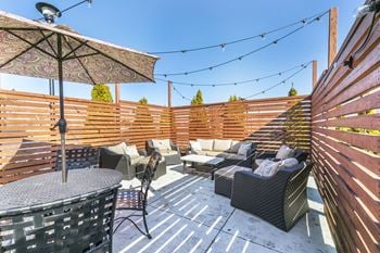 Outdoor relaxing area