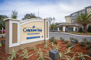 Jacksonville apartment for rent - Caroline Oaks Apartments Signage