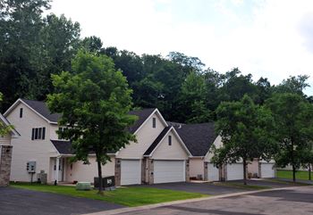 Private yards, spacious, landscaped community