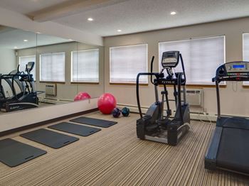 Two fitness centers