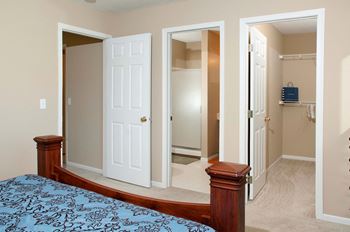 Spacious closets