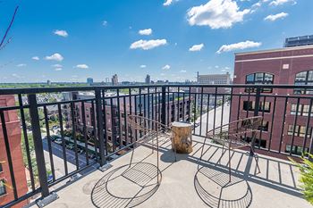 Balcony/patio in most homes