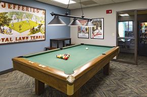 St. Paul apartment for rent - Rec room with a pool table