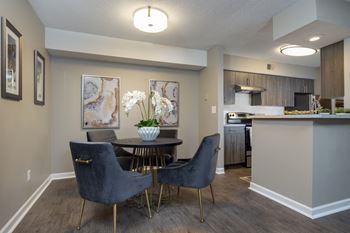 Open dining area