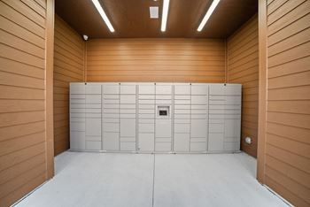 Convenient package lockers