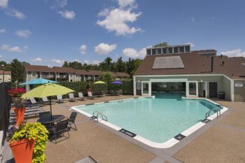 Heated indoor/outdoor pool