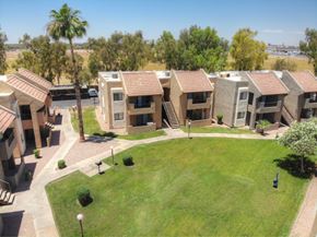 Tolleson apartment for rent - Exterior Building and Outdoor Space at Sundancer Apartments, Tolleson, 85353