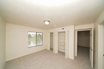 Ample closet space