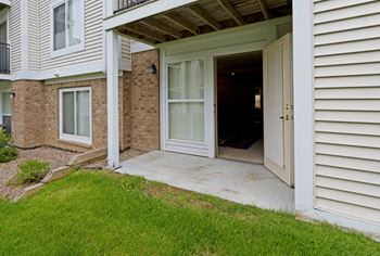 French door to patio