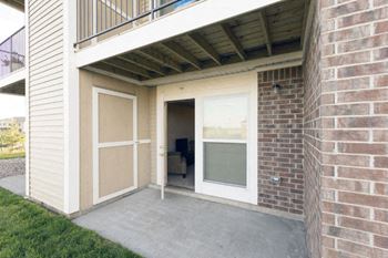 Private storage on patio/balcony