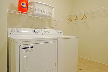 Washer and dryer in every apartment