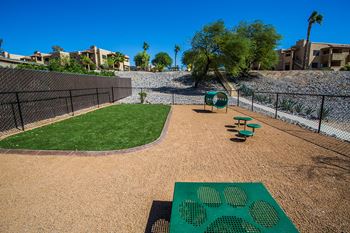 The vistas apartment homes dog park