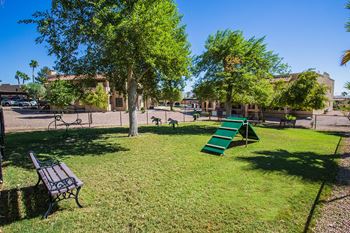 The vistas apartment homes dog park