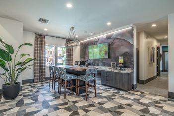Sage stone apartments community kitchen