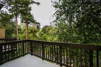 The colonnade apartments private patio or balcony