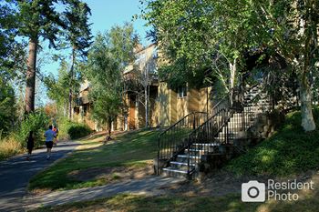 The colonnade apartments close to walking jogging and biking paths
