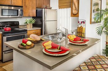 Pinnacle highland apartments upgraded countertops