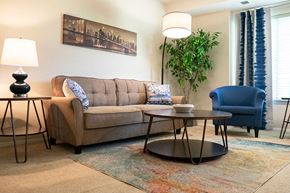 Cockeysville apartment for rent - Living Room at Rossbrooke Apartments and Townhomes, Cockeysville, MD