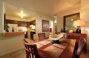 Glen Burnie apartment for rent - Dining-Kitchen at Hidden Woods Apartments, Glen Burnie, MD