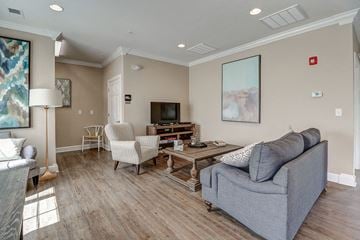 Linden apartment for rent - a living room with a couch and a tv
