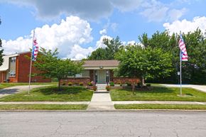 Harrodsburg apartment for rent - our office is located in our building on the corner of our street