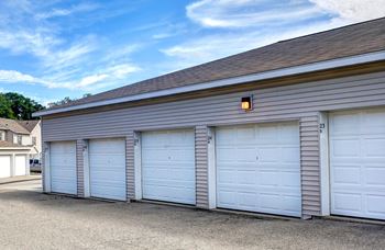 One-stall, detached garage