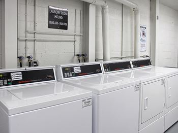 Laundry facilities on-site