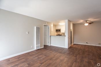 Wood inspired plank flooring