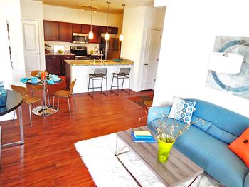 Ironhorse apartments wood flooring